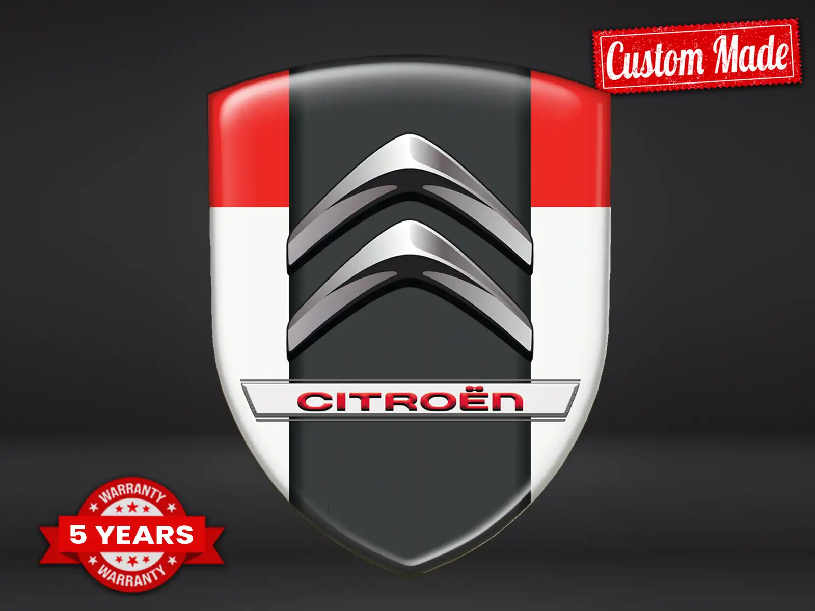Citroen Pegatina Puerta Automática Deporte Estrella Personalizable